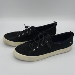 Sperry Top-Sider womens size 11 Crest Vibe comfort sneakers black STS82399.